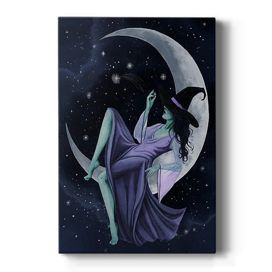 Star Sorceress I Premium Gallery Wrapped Canvas - Ready to Hang