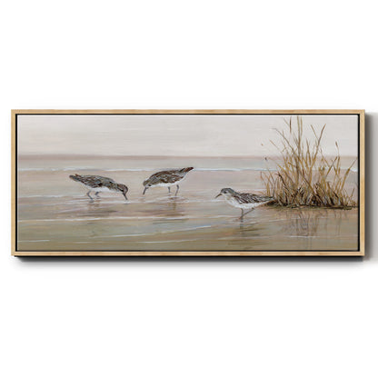 Early Risers II - Floater Framed Canvas Print