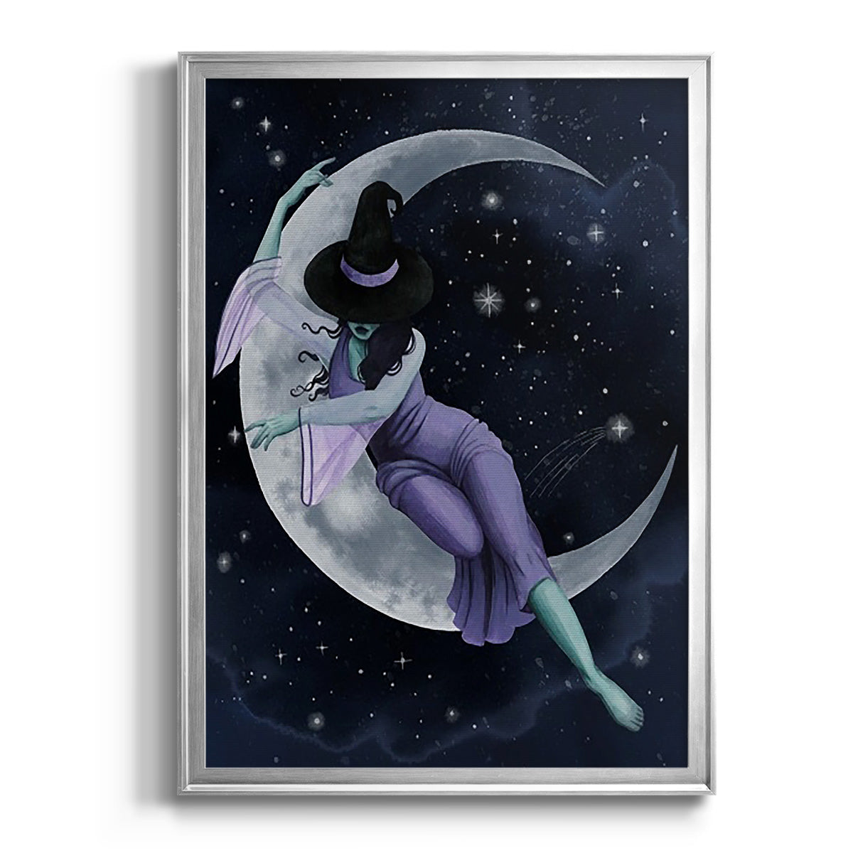 Star Sorceress II - Modern Framed Canvas Print