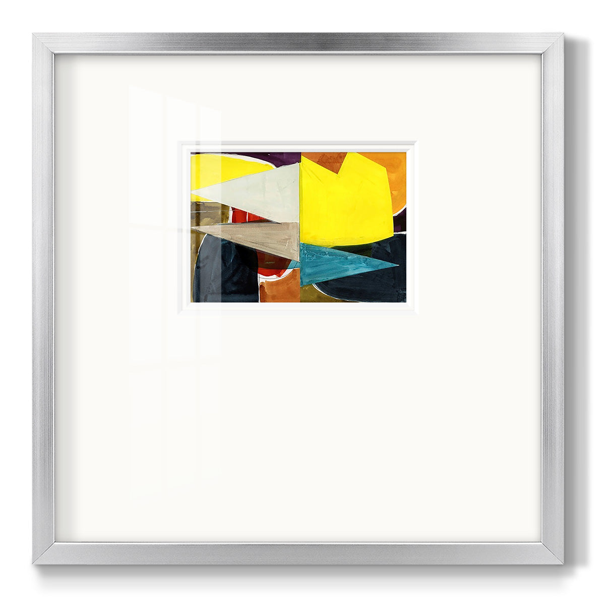 Jigsaw 1 - Double Matboard Framed Print