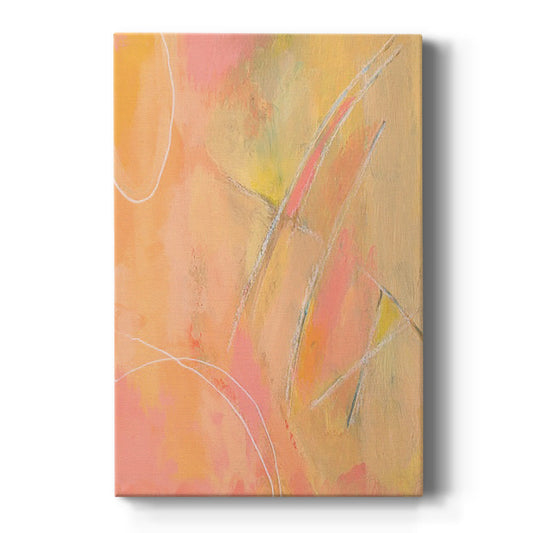 Peach Bliss III - Canvas Art Print