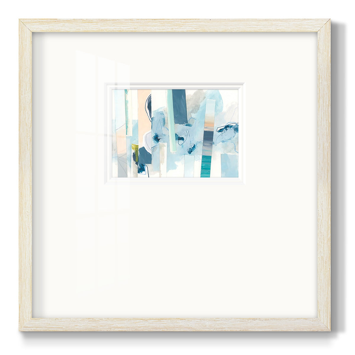 Liquid Strata II Premium Framed Print Double Matboard