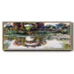 Rose Flowered Arches at Giverny, 1913 - Floater Framed Canvas Print