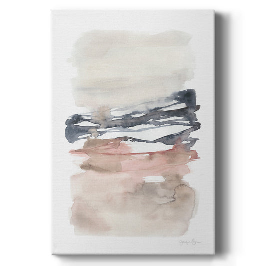 Tiered Horizon Line I Premium Gallery Wrapped Canvas - Ready to Hang