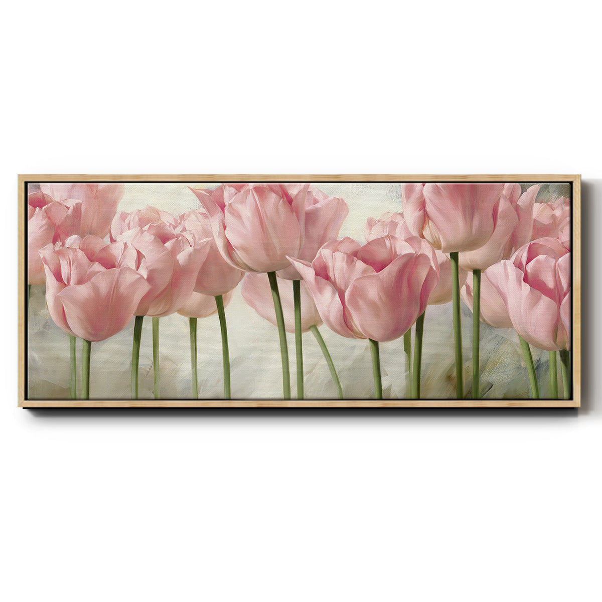 Nature Inspired I - Floater Framed Canvas Print