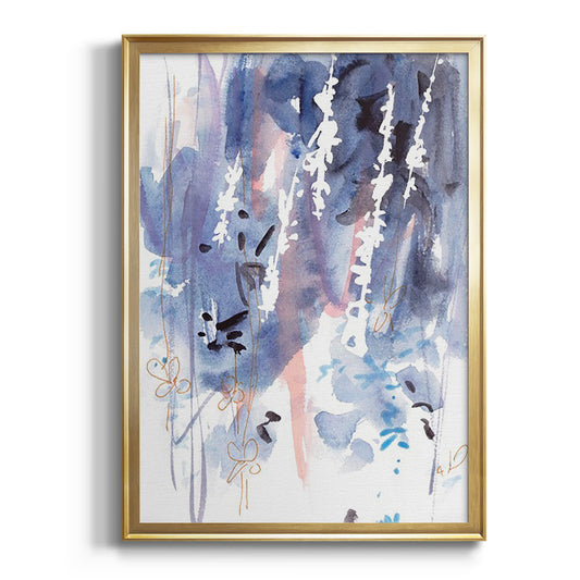 Late Night Breeze III - Modern Framed Canvas Print