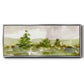 Morning Retreat I - Floater Framed Canvas Print