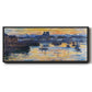 The Port of Dieppe, Evening, 1882 - Floater Framed Canvas Print