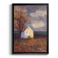 September - Modern Framed Canvas Print