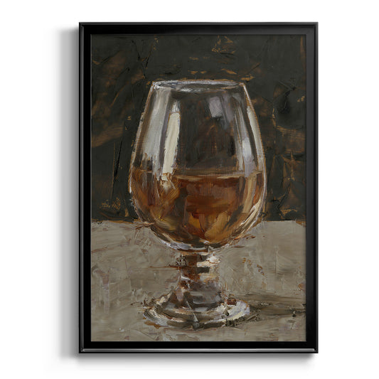 The Hard Stuff III - Modern Framed Canvas Print