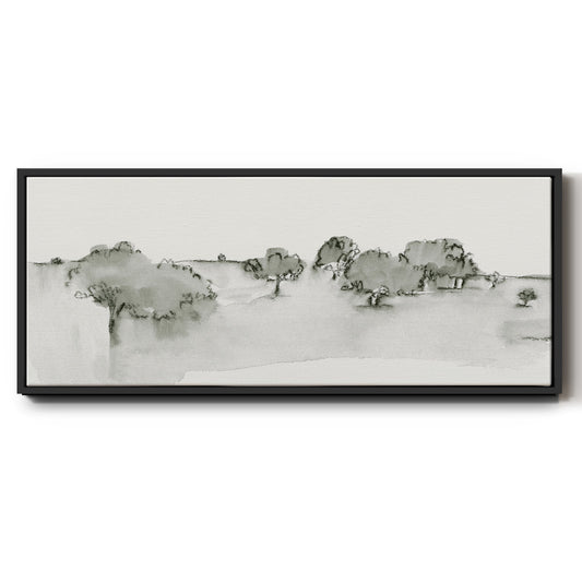 Scenic Scribble I - Floater Framed Canvas Print