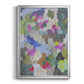 Monaco Hill Garden - Modern Framed Canvas Print