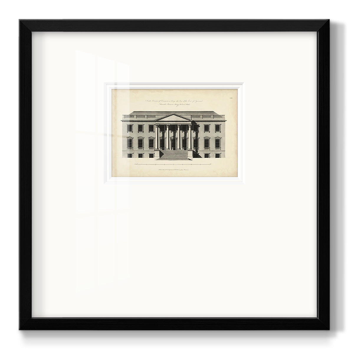 Richardson Architecture II Premium Framed Print Double Matboard