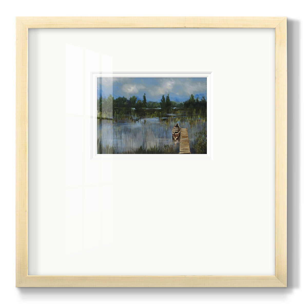 A Quiet Place - Double Matboard Framed Print