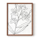 Botanical Sketch I - Restickable Framed Art Print