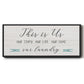Us and Our Laundry - Floater Framed Canvas Print