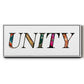 Unity - Floater Framed Canvas Print