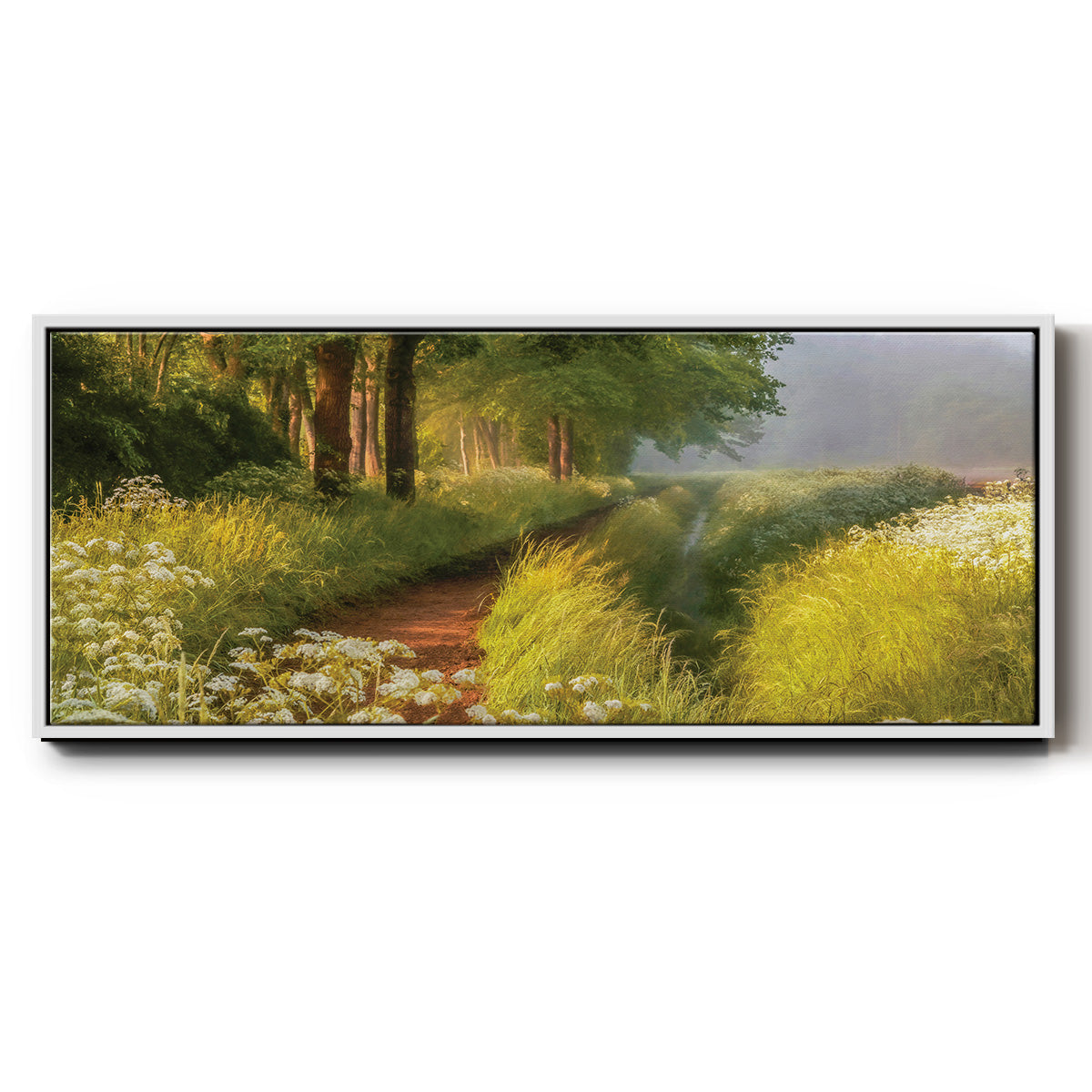 Spring in Holland - Floater Framed Canvas Print