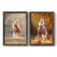 Horse Motion VII - Premium Framed Canvas 2 Piece Set - Ready to Hang