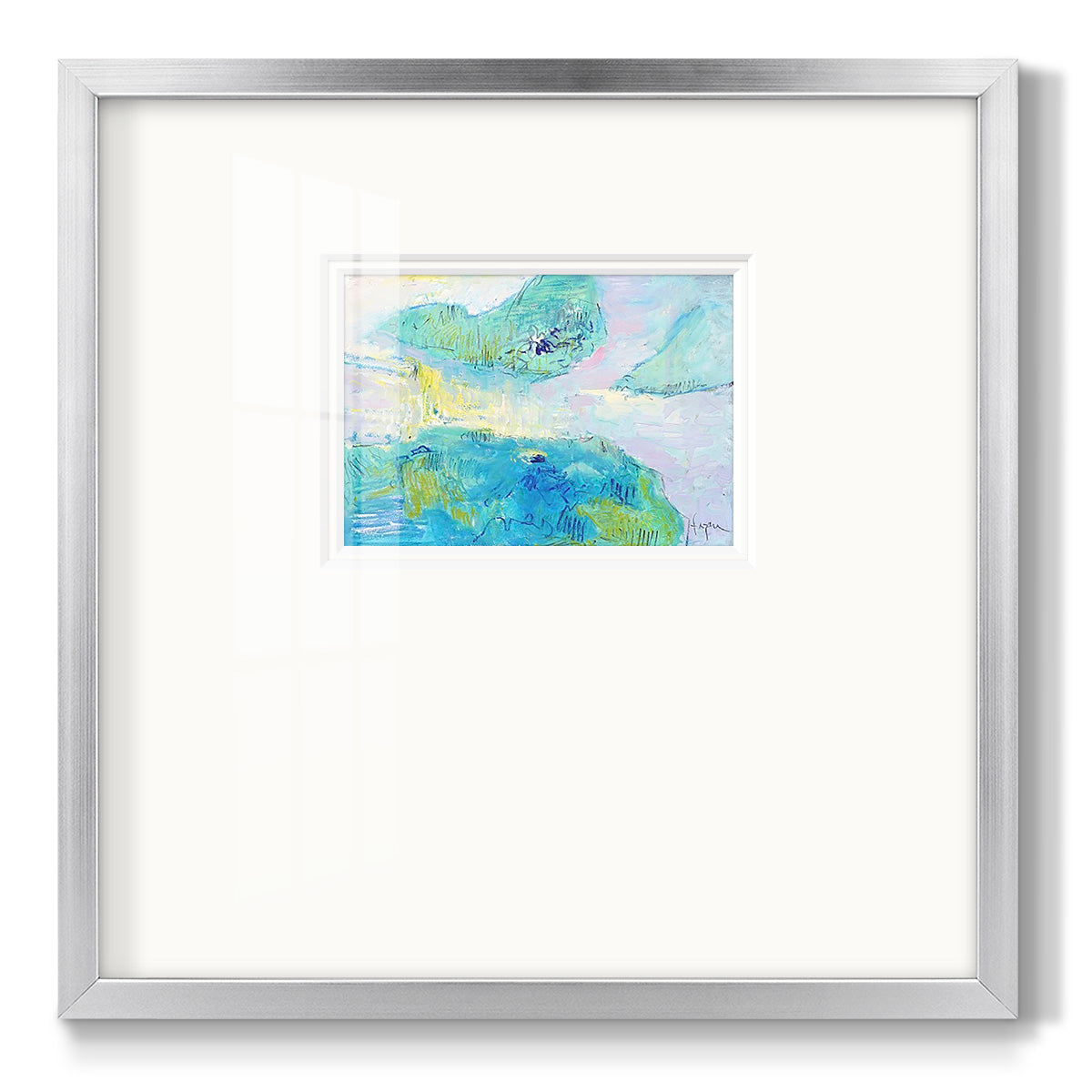 Smooth Sailing in the Heartland - Double Matboard Framed Print