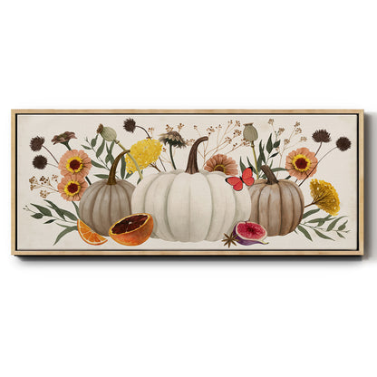 Fall Botanicals - Floater Framed Canvas Print