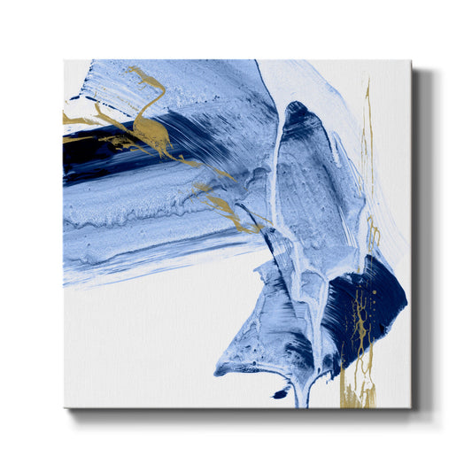 Golden Current I - Canvas Art Print