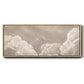 Painted Clouds II - Floater Framed Canvas Print