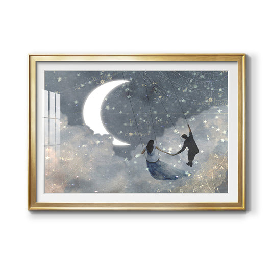 Celestial Love I Premium Framed Print - Ready to Hang