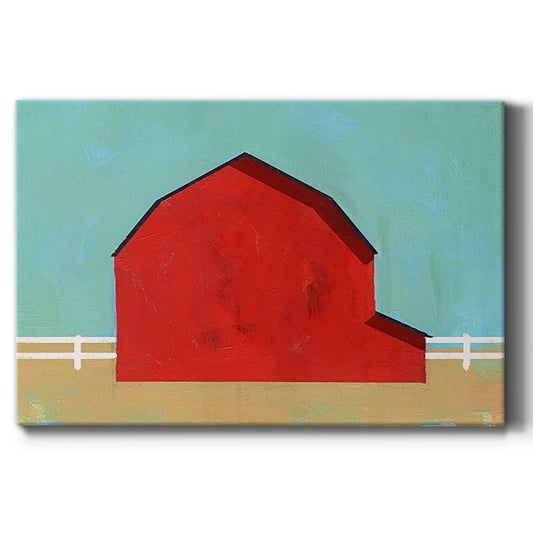 Big Red One I - Canvas Art Print