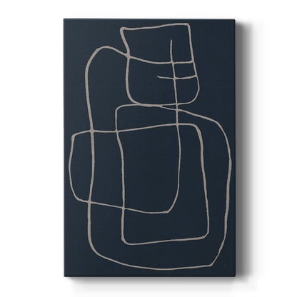 Shapes and Night Sky II - Canvas Art Print