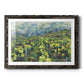 Yellow Grapevines Forever - Barnwood Framed Art Print