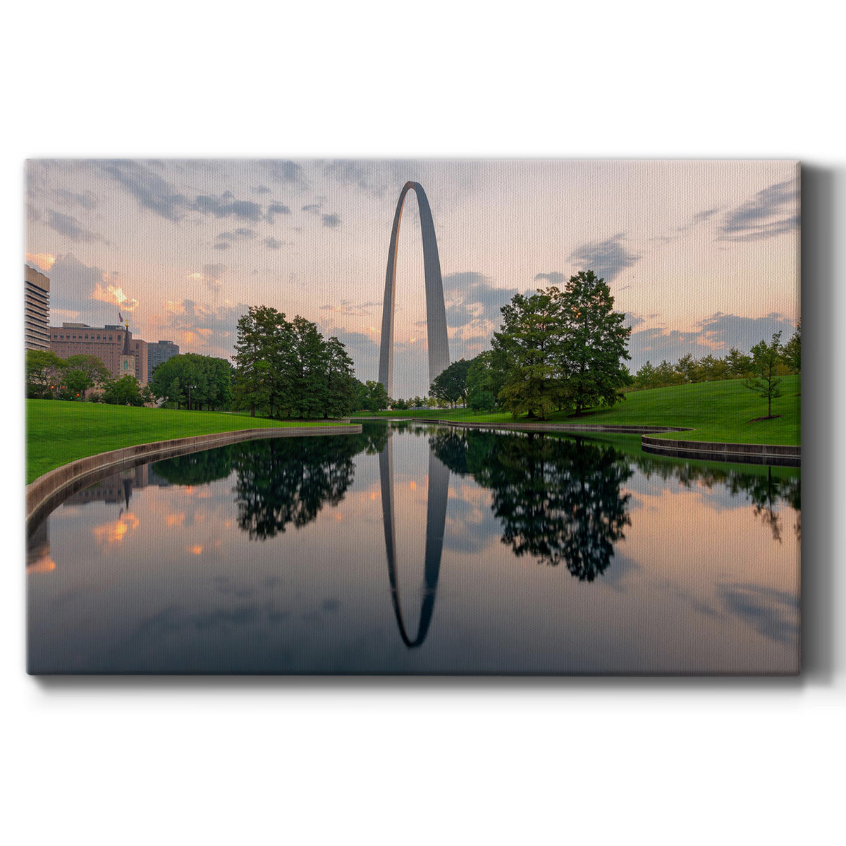 St. Louis, Missouri, USA Park View - Canvas Art Print