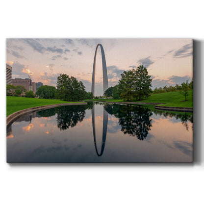 St. Louis, Missouri, USA Park View - Canvas Art Print