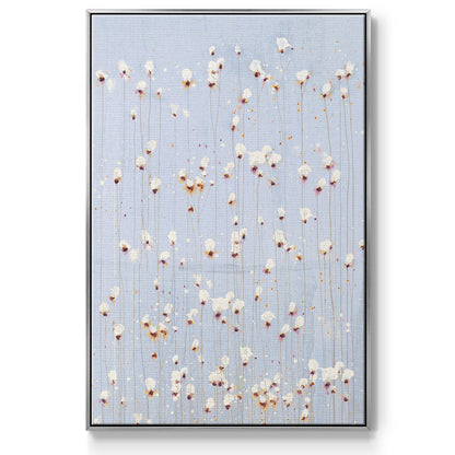 String Theory V1 - Floater Framed Canvas Print