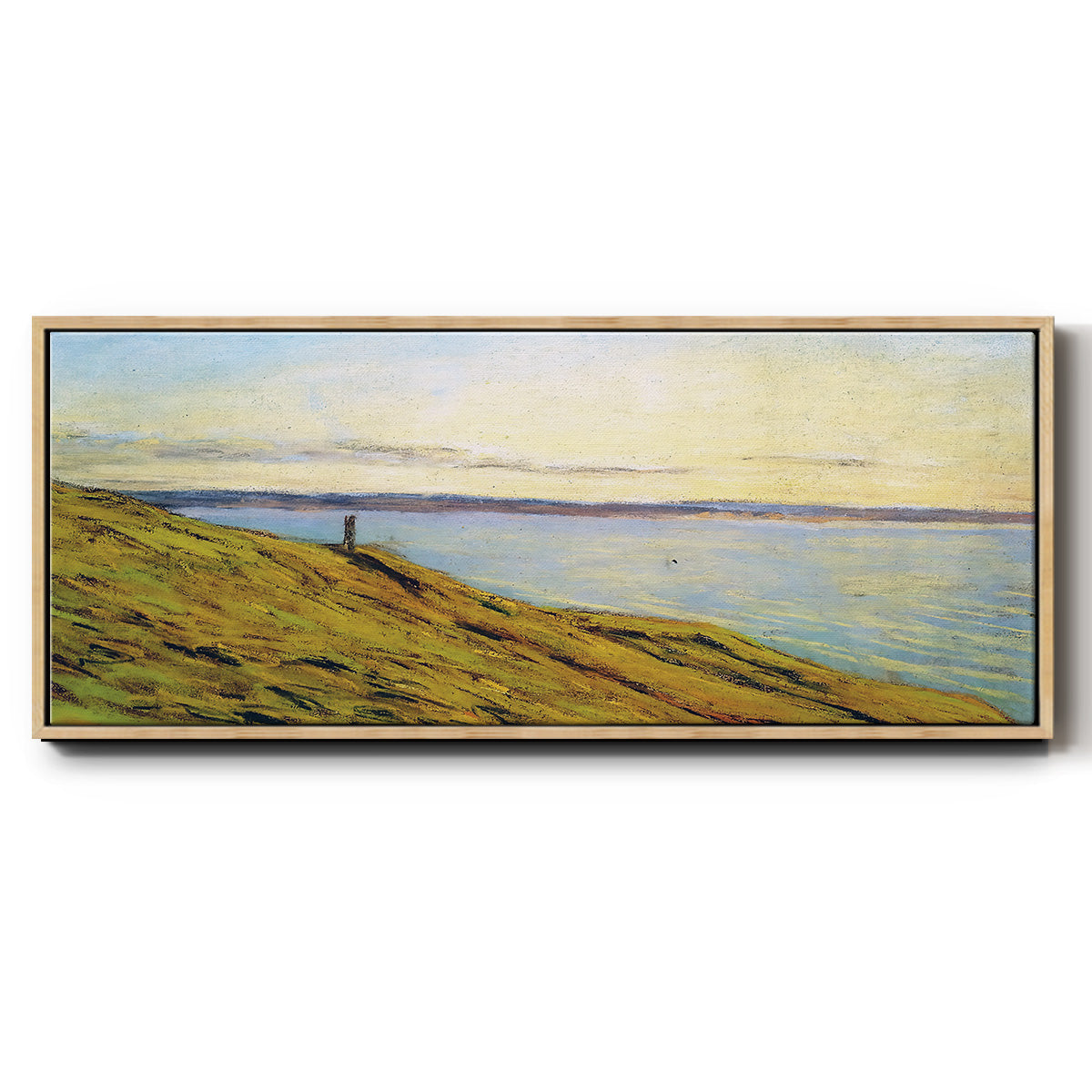 Sainte-Adresse, View Across the Estuary - Floater Framed Canvas Print