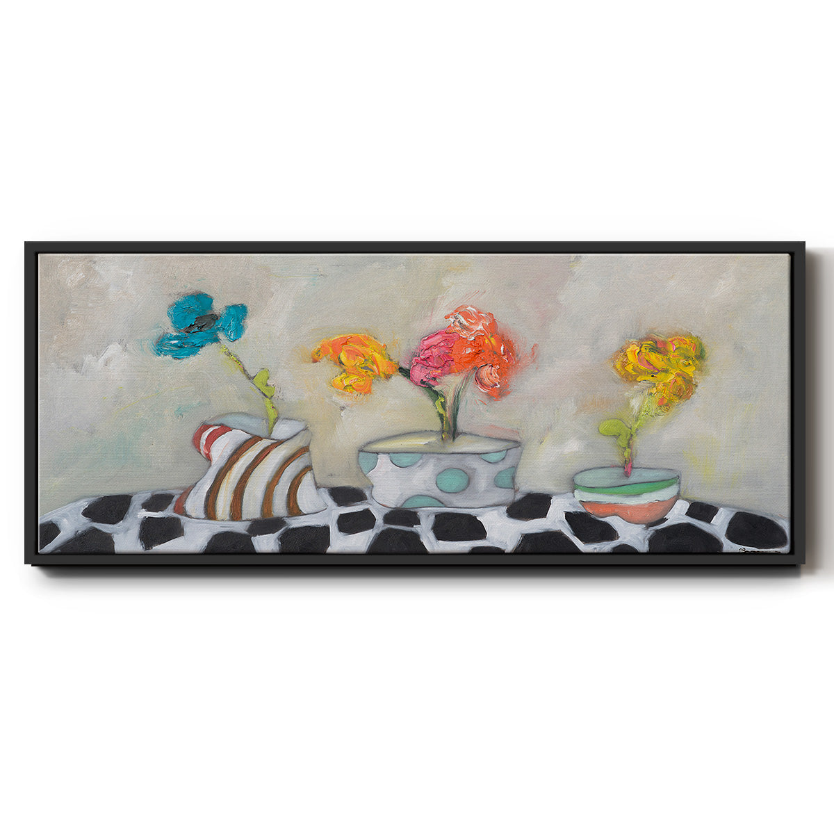 Three Amigos - Floater Framed Canvas Print