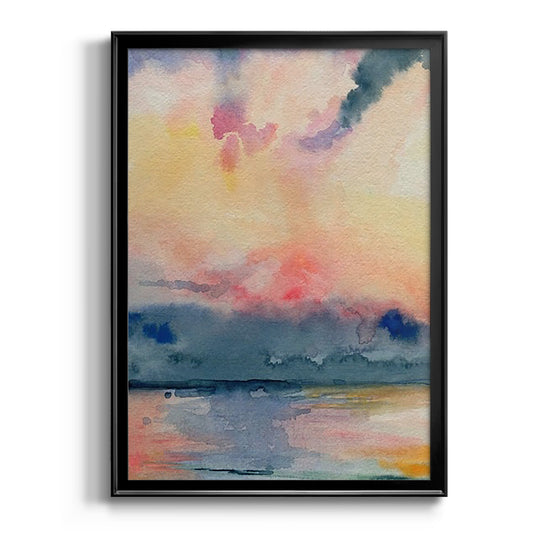 Prism Seascape II - Modern Framed Canvas Print