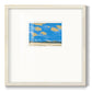 Textured Beachscape I - Double Matboard Framed Print