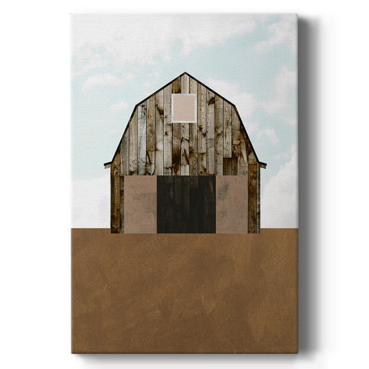 A Barn's Portrait II Premium Gallery Wrapped Canvas - Ready to Hang