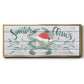 Tis the Seasun Collection D - Floater Framed Canvas Print