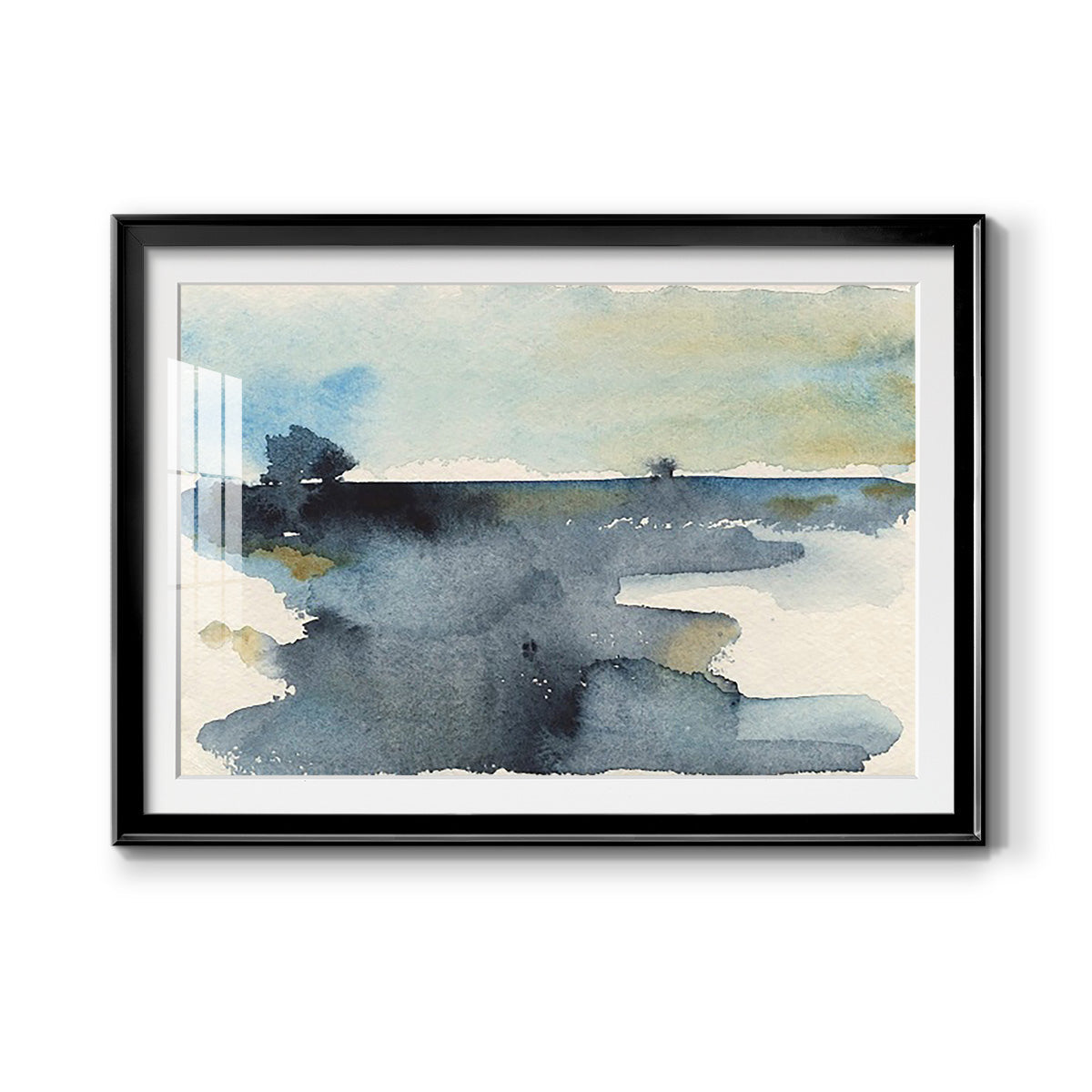 Upheval IV Premium Framed Print - Ready to Hang