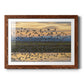 Sunset Flight - Barnwood Framed Art Print