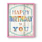Happy Birthday to You - Restickable Framed Art Print