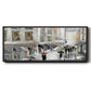 Sunday Market - Floater Framed Canvas Print