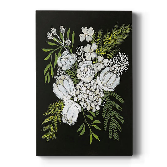 Alabaster Bouquet II Premium Gallery Wrapped Canvas - Ready to Hang