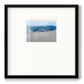 Aegean Blue Water Premium Framed Print Double Matboard