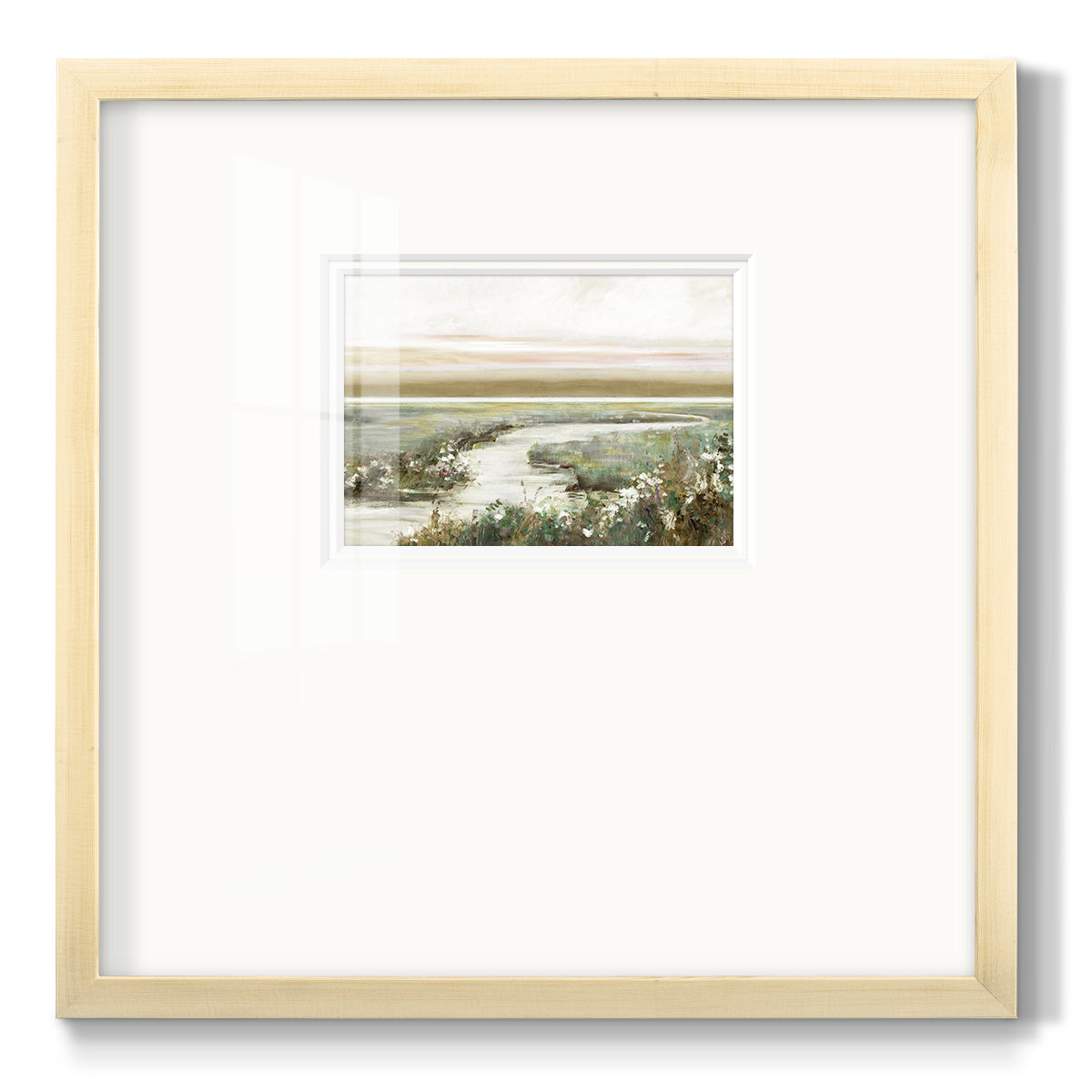 Eternity in Dawn - Double Matboard Framed Print