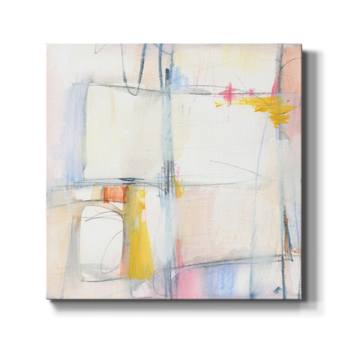 Pastel Meld I - Canvas Art Print