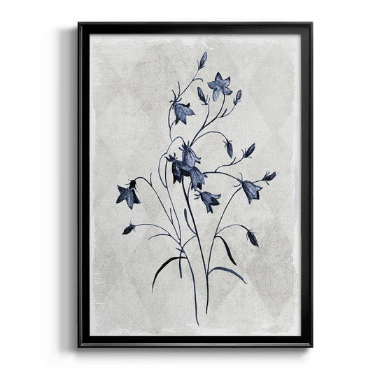 Harlequin Botanical II - Modern Framed Canvas Print