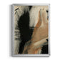 Baked Paintstrokes I - Modern Framed Canvas Print
